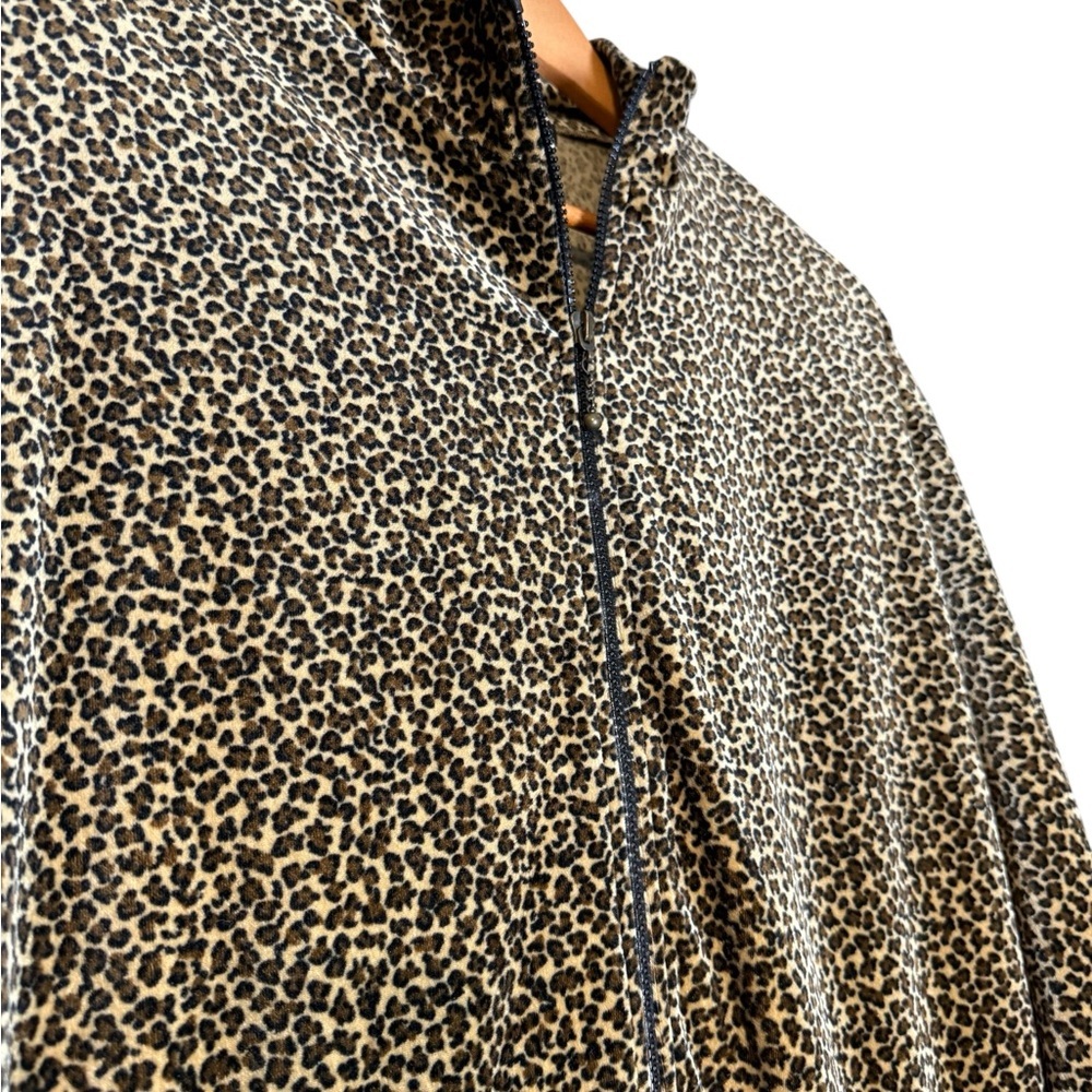 Blast Missy Savannah Women’s XL Leopard Print Jacket Y2K Retro Statement - Picture 7 of 7